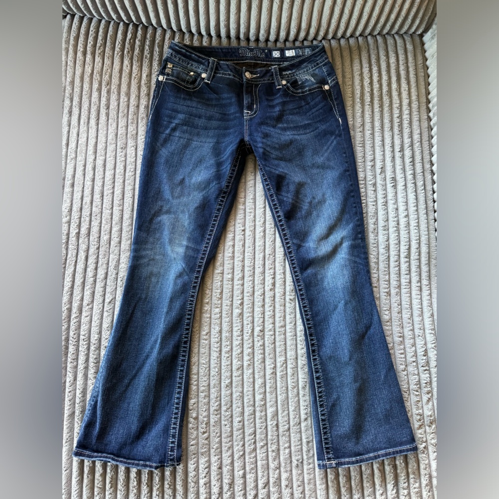 Miss Me Jeans Relaxed Boot Dark Wash